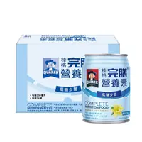 在飛比找momo購物網優惠-【桂格】完膳營養素香草口味低糖少甜250ml×24入x1箱(