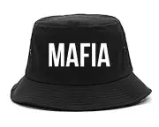 Kings Of NY Mafia Printed Bucket Hat Italian Dope Mob
