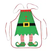Adult Christmas Elf Apron