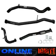 3"INCH FULL EXHAUST SUITS GU 3L NISSAN PATROL COIL SPRING TD PIPE ONLY