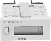 BRILVERDE H7EC BLM Electronic Counter, Digital Electrical Counter Totalizer, Ticker Display, 6-Digit LCD