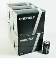 DURACELL PROCELL PROFESSIONAL ALKALINE C-CELL BATTERIES 72 PACK Date Code 03/28