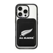 Snappy MagSafe Wallet Snappy™ BioVeg Wallet MagSafe Compatible All Blacks Logo MagSafe Wallet