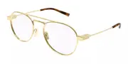 Saint Laurent SL 708 OPT 003 Men's Glasses Gold Size 54 - Private Health Rebate - Blue Light Block Available