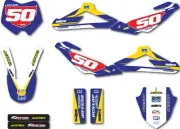 Custom Graphic Kit Spectre Style Husqvarna CR 50 2011 - 2016 Decals stickers