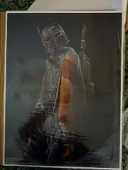 Star Wars Celebration Limited art On the Hunt for Chewbacca Christian Waggoner