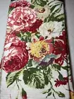 LAUREN RALPH LAUREN (3) KITCHEN TOWELS PINK GREEN YELLOW FLORAL 100% COTTON NWT