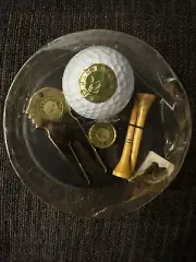 HARRODS Knightsbridge Golf Ball, Tees, Divot Tool & Ball Marker