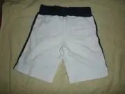 BNWT boys sz12 Pumpkin Patch white cotton shorts