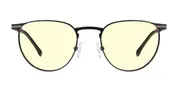 Gunnar MATEO - MARVEL Asian Fit Blue-Light Block MAT-12101 Men's Glasses Black Size 51 - Private Health Rebate - Blue Light Block Available