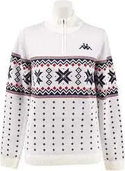 [Kappa] KG862SW72 Women's Golf Golf Nordic Half Zip Shirt