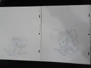 Fat Albert Production Cel Drawing: Brown Hornet 2Pack - 762