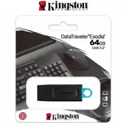 USB Drive Kingston 3.2 DataTraveler Exodia 64GB 3.2 Flash Drive DTX/64GB Blue