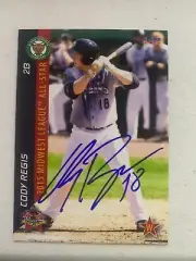 Cody Regis 2015 Signed Midwest All Star Team Card