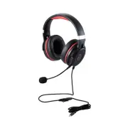 ELECOM Gaming Headset Overhead Black 3.5 mm Mini Plug HS-G60BK Brand New