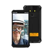 Waterproof industrial cellphone 4G explosion proof industrial big battery IP68 smart phone TFT (Black 64GB)