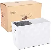 KUIKUI Hairdressing Tools Storage Box - Keep Your Hairdressing Tools Organized and Tidy with This Durable and Portable Organizer, Red, Green, White, Black
