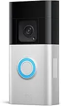 Ring Battery Video Doorbell Plus | DIY Wireless Video Doorbell Camera with 1536p HD Video, Head-To-Toe View, Quick Release Battery Pack | Easy to install (5min)