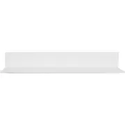 Hangman 18-Inch No-Stud Floating Shelf (White Powder Coat) (l18w)
