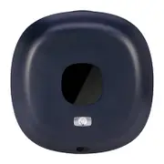 Dark Blue Wall-Mounted No-Drill Automatic Foam Soap Dispenser - Infrared Sensor for Bathroom, 145x145x48mm