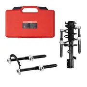 Coil Spring Compressor Tool, 2 pcs Heavy Duty Macpherson Strut Spring Compressor Set, 2646 lbs Strut Spring Compressor with Safety Bracket and Carrying Case, for Car Truck ATV