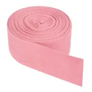 Cotton Twill Tape 2 Inch 10 Yards Cotton Ribbon Bias Binding Herringbone Pink