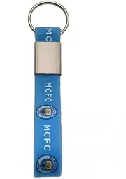 [MANCHESTER CITY] FC Silicone Keyring (UK Size: One Size) (Blue)