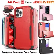 For iPhone 15 14 13 12 11 Pro XR X XS Heavy Duty Defender Shockproof Case Cover