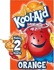 Kool-Aid Orange Flavored Unsweetened Caffeine Free Powdered Drink Mix (192 Packets)