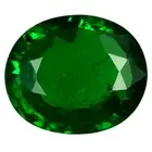 0.48 ct Astonishing Oval Cut (6 x 5 mm) Un-Heated Green Tsavorite Garnet