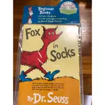 英文童書 BEGONNER BOOKS BY DR.SEUSS (FOX IN SOCKS/1書1CD)