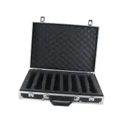 Case Mic Storage Box Broadcasting with Sponge Lining Studio Singing Instrument