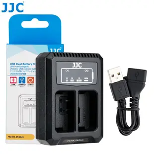 JJC USB電池充電器MH-32 適用於尼康EN-EL25相機電池 Nikon Z30 Z50 ZFC等相機