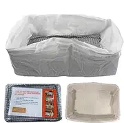 Cat Pan Liners, Cat Litter Bags Liners | Heavy Duty Pet Poop Cleaning Cleat Trads - Poop Removal Poop