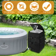 Hot Tub Spa Heater Pump Cover Heavy Duty Inflatable Hot Tub Pump Cover-~