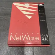 Novell NetWare 3.12 Network Computing Product 5 User 3.5” Media