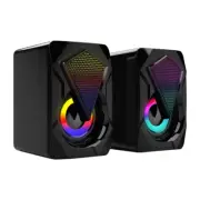 RGB USB Speakers Computer Speaker Sound Stereo For PC Notebook Desktop Laptop