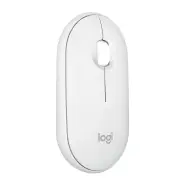 Logitech M350s Pebble Wireless Mouse (White)