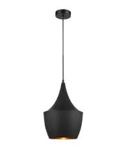 Caviar Angled Bell Pendant Light