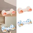 Hamster Tunnel Bed Hideout Warm Portable Cage Accessories Cave for Dwarf Rabbits
