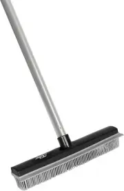 Fuller Electrostatic Rubber Broom - 700+ Bristles for Superior Carpet Cleaning