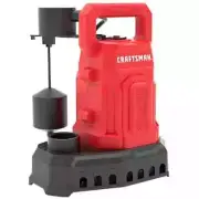 Craftsman 1/2 HP Thermoplastic Submersible Sump Pump w/ Vertical Float Switch