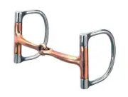 New Western copper mouth dee snaffle bit 5" tack