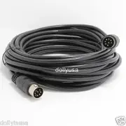 Mesa / Boogie Foot Switch Pedal Cable 8 Pin Din Heavy Duty 12 ft Fully Wired