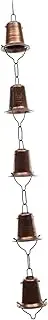 Beautiful Aluminum Alloy Rain Chain Decorative Gutter Rain Chain for Home Temple Shop Garden Dec