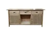 MF Tiffany Solid Timber 3 Drawer 2 Door Sideboard