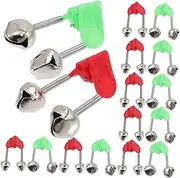Abaodam 50Pcs Fishing Rod Bell Clips Loud and Alarm Bells for Fishing Accessories Easy to Use