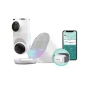 Oricom Bundle: OBHDUAL Baby Dual Camera Monitor + OBHGPLUS Baby Sleep Tracker