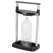 Can Crusher, Large Capacity (12 oz - 1L) Can Presser Semi-Metal Black&Sliver