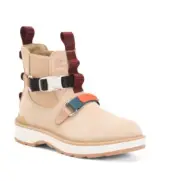 New! Sorel Women's Hi-Line EQ Chelsea Boots Ceramic, Chalk Waterproof Size 5